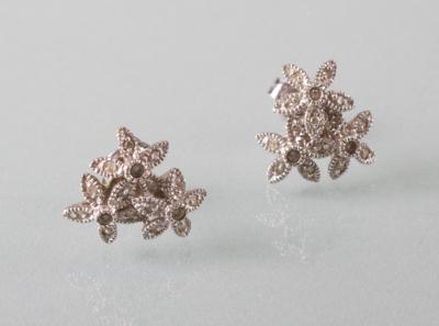 Diamantohrstecker zus. ca. 0,20 ct - Umění, starožitnosti, šperky