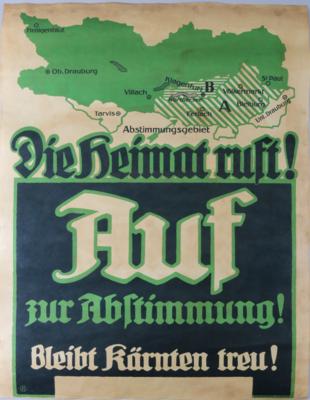 Plakat Kärntner Volksabstimmung - Umění, starožitnosti, šperky