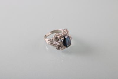 Diamant Saphirring - Kunst,Antiquitäten und Schmuck