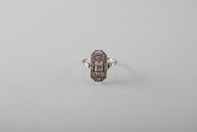 Diamantring zus. ca.0,50 ct - Umění, starožitnosti, šperky