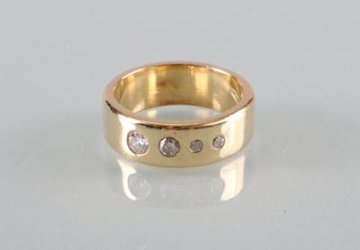 Brillantring zus. ca. 0,35 ct - Kunst,Antiquitäten und Schmuck