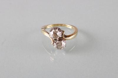 Diamantring zus. ca. 0,90 ct - Gioielli, arte e antiquariato