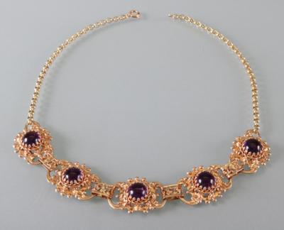 Collier mit Amethysten - Jewellery, antiques and art