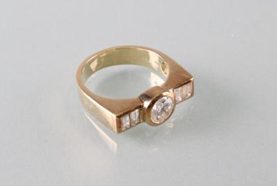 Brillant-Diamantring - Kunst,Antiquitäten und Schmuck