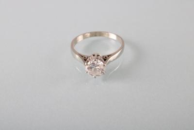 Brillantsolitärring 1,25 ct - Klenoty, umění a starožitnosti