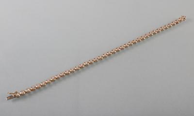 ÛH-I/si-si2Û Brillantarmband zus. ca.0,70 ct - Umělecké starožitnosti a šperky