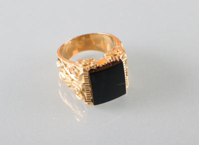 Onyx Siegelring - Art Antiques and Jewelry