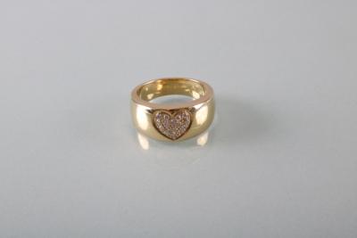 Brillantring zus. ca. 0,25 ct - Kunst Antiquitäten und Schmuck