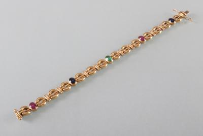 Farbstein Armband - Kunst Antiquitäten und Schmuck