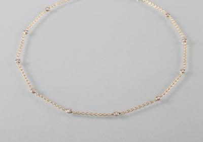 Brillant Halskette zus. ca. 0,70 ct - Art Antiques and Jewelry