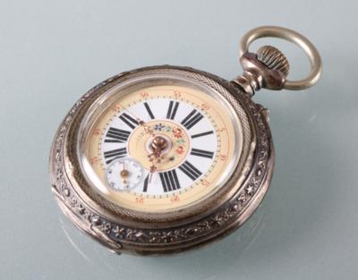 Steirische Trachtentaschenuhr um 1900 - Arte Antiquariato e Gioielli