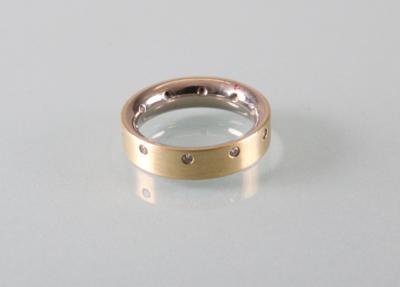 Brillantring zus. ca. 0,10 ct - Kunst Antiquitäten und Schmuck