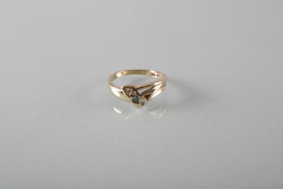 Brillantring zus. ca.0,12 ct - Arte Antiquariato e Gioielli