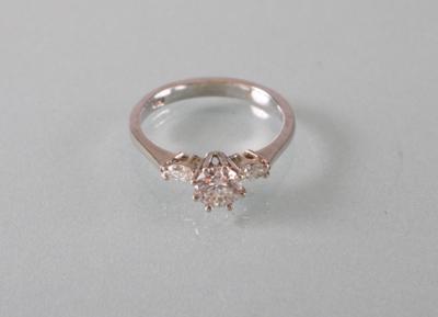 Diamant Brillantring - Art Antiques and Jewelry