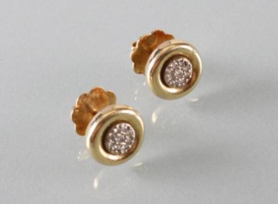 Brillant Ohrstecker zus. ca. 0,20 ct - Art Antiques and Jewelry