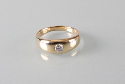 Brillant Solitärring ca. 0,25 ct - Art Antiques and Jewelry