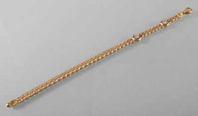 Brillantarmkette zus.0,28 ct - Art Antiques and Jewelry