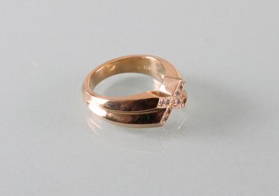 Brillantring zus. ca. 0,18 ct - Art Antiques and Jewelry