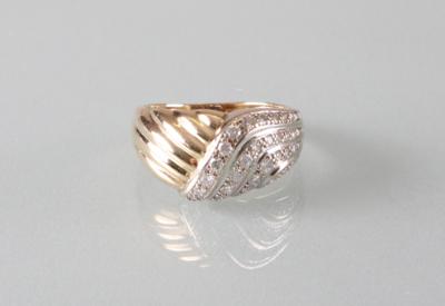 Brillantring zus. ca. 0,45 ct - Art Antiques and Jewelry