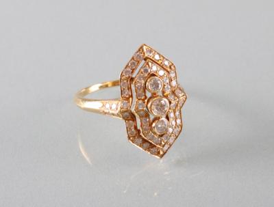 Brillantring zus. ca. 1,00 ct - Arte Antiquariato e Gioielli