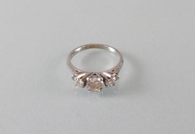 Brillantring zus. ca. 1,05 ct - Art Antiques and Jewelry