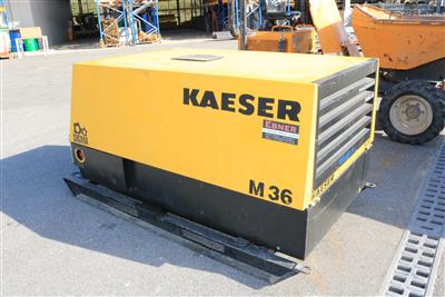 Dieselkompressor-Generator, Kaeser, Type M36 - Fahrzeuge und Technik