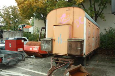 Baustellenwagen-Anhängewagen/2-achsig - KFZ und Technik