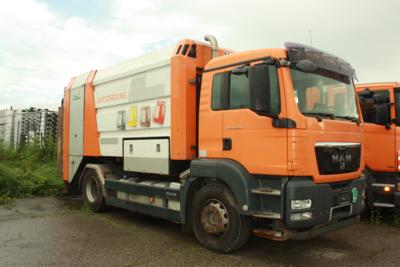 LKW Müllfahrzeug MAN, Type TGA02/TGS18.320/4 x 2 BL - Fahrzeuge und Technik