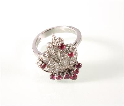 Brillantdamenring zus. ca. 0,72 ct - Kunst, Antiquitäten und Schmuck