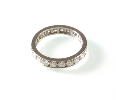 Brillantmemoryring zus. ca. 2,10 ct - Arte, antiquariato e gioielli