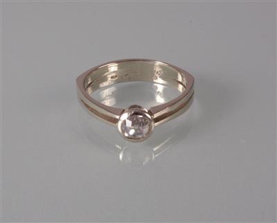 Diamansolitärring - Kunst, Antiquitäten und Schmuck