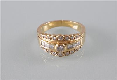 Brillant Diamant (Damen) ring - Umění, starožitnosti a šperky