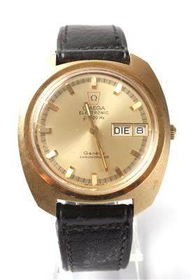 Omega Electronic f300 Herrenarmbanduhr - Arte, antiquariato e gioielli