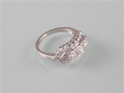 Diamantdamenring 1,50 ct - Art, antiques and jewellery