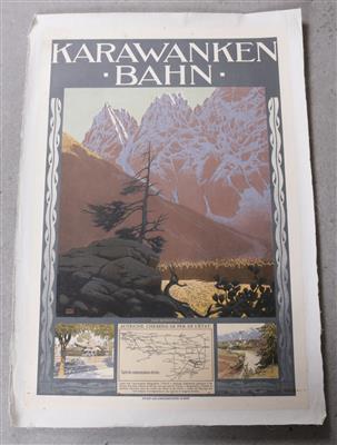 Karawanken Bahn Plakat - Art, antiques and jewellery