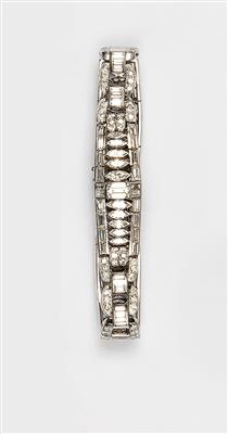 Brillant Diamant Armband zus. ca. 11 ct - Arte, antiquariato e gioielli