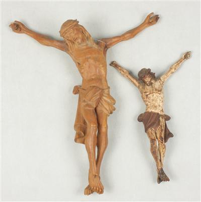2 Christuskorpuse - Kunst, Antiquitäten und Schmuck