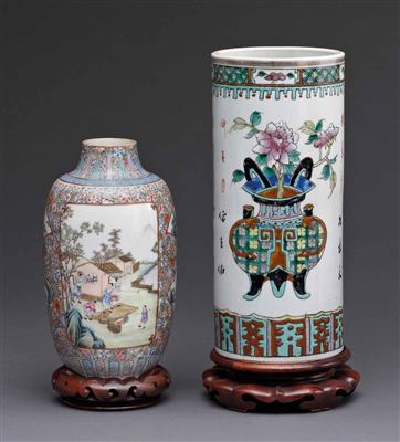 2 asiatische Vasen - Arte, antiquariato e gioielli