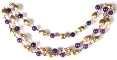 Amethystarmband und -collier - Kunst, Antiquitäten und Schmuck