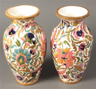 Paar Vasen Ende 19. Jh. - Kunst, Antiquitäten und Schmuck