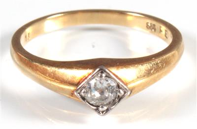 Diamantdamenring - Antiques, art and jewellery