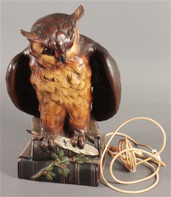 Tischlampe in der Form einer Eule - Arte, antiquariato e gioielli