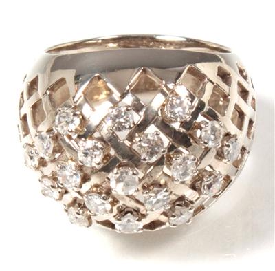 Diamantdamenring - Antiques, art and jewellery