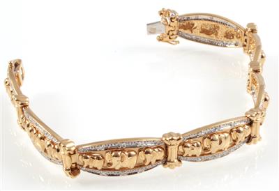 Brillantarmband zus. 0,50 ct - Arte, antiquariato e gioielli