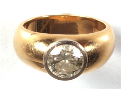 Brillantsolitär ca. 2 ct - Antiques, art and jewellery