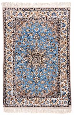 Perserteppich Isfahan mit Seide - Kunst, Antiquitäten und Schmuck