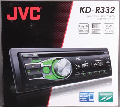 JVC KD-R332 CD Receiver Autoradio - Antiques, art and jewellery