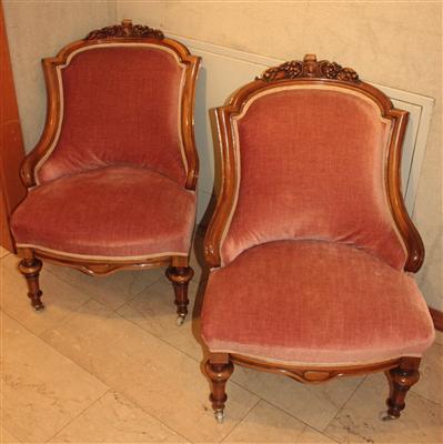 2 Fauteuils - Antiques, art and jewellery