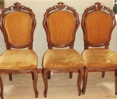 6 Sessel im Barockstil - Kunst, Antiquitäten und Schmuck