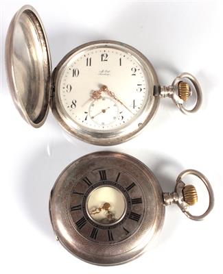2 Taschenuhren um 1900 - Kunst, Antiquitäten und Schmuck
